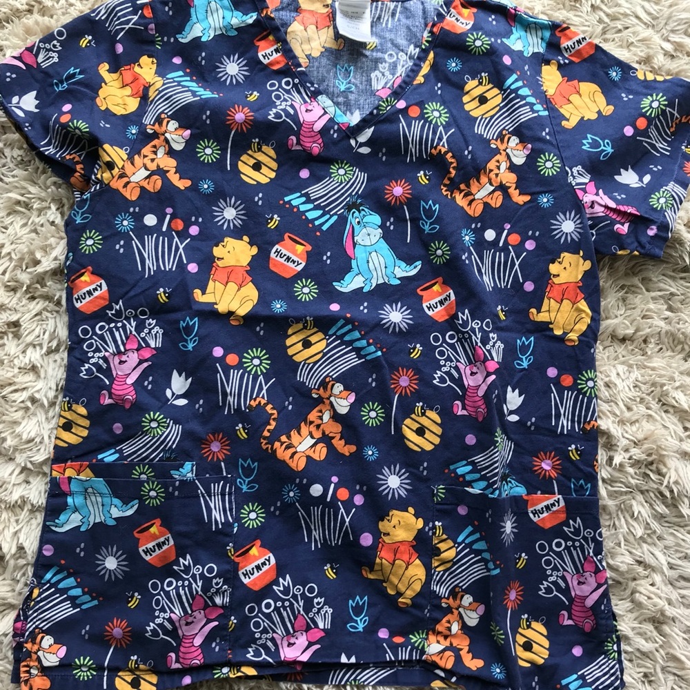 Disney scrub top